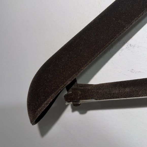 Gucci Velvet hanger Coat slacks pants Brown coated Gold - Picture 4 of 6